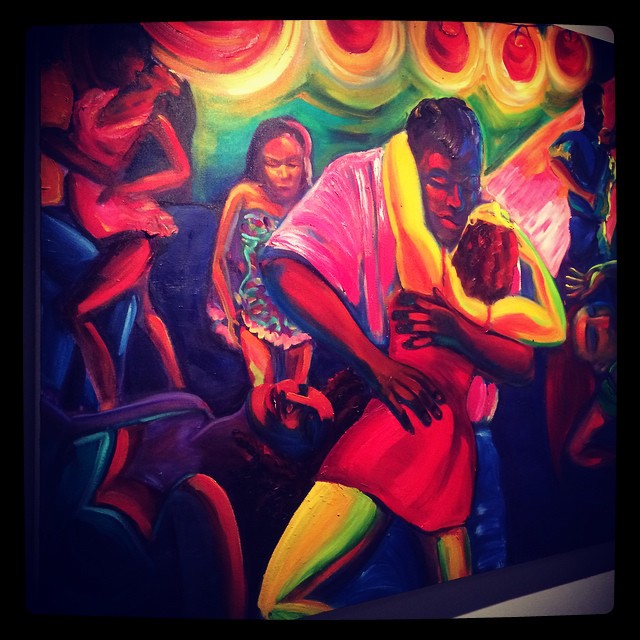 Eriquies' party de Margaret Garcia_2000 [Détail] © DR/Musée d'Aquitaine — FredMJG/Instagram