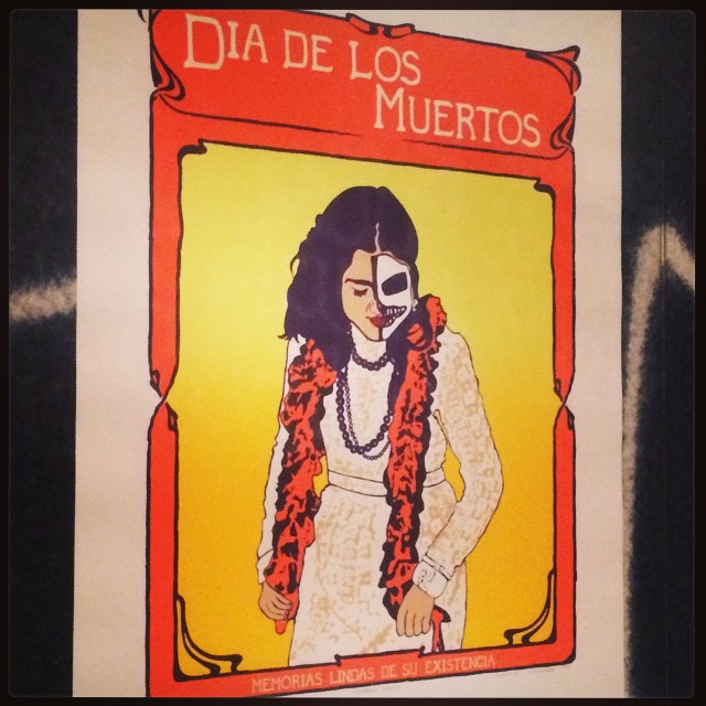 Remembering Abuelito de Melanie Cervantes_2007. Sérigrahie © DR/Musée d'Aquitaine — FredMJG/Instagram