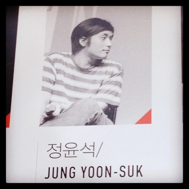 Jung Yoon-suk, réalisateur du documentaire Non fiction diary © FredMJG/Instagram