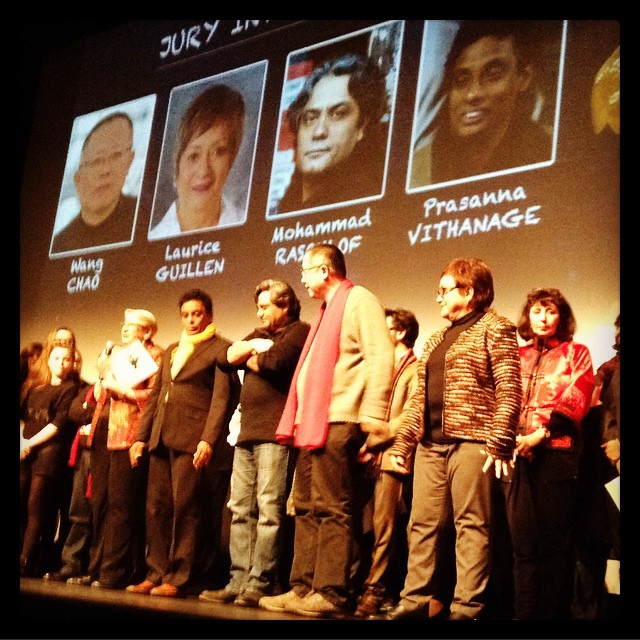 Le Jury International, Prasanna Vithanage, Mohammad Rasoulof, Wang Chao et Laurice Guillen © FredMJG/Instagram